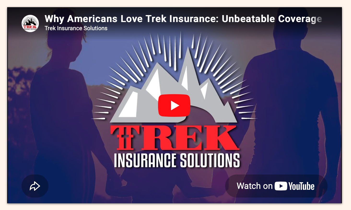 Trek Insurance Solutions Video